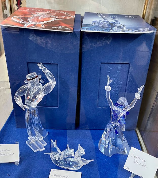 Swarovski crystal figures