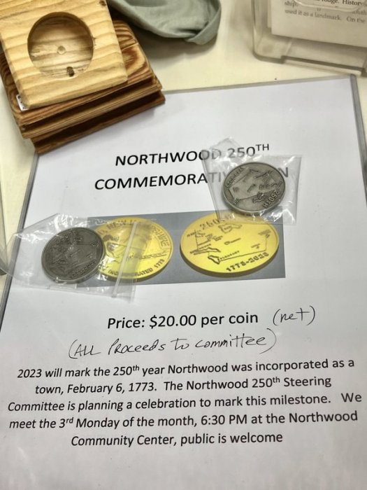Northwood 250th Anniversary coins