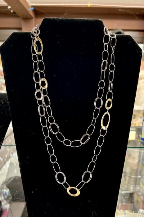 Ippolita Classico 18K & sterling necklace