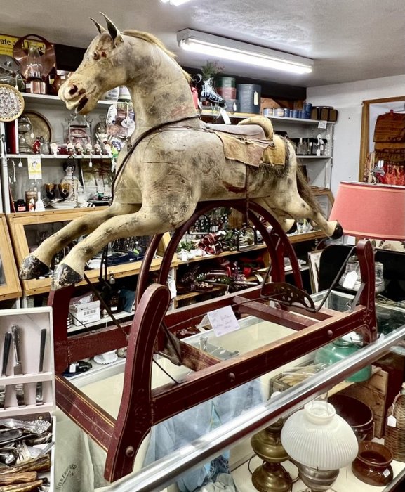19th century swing horse pic 1 of 2